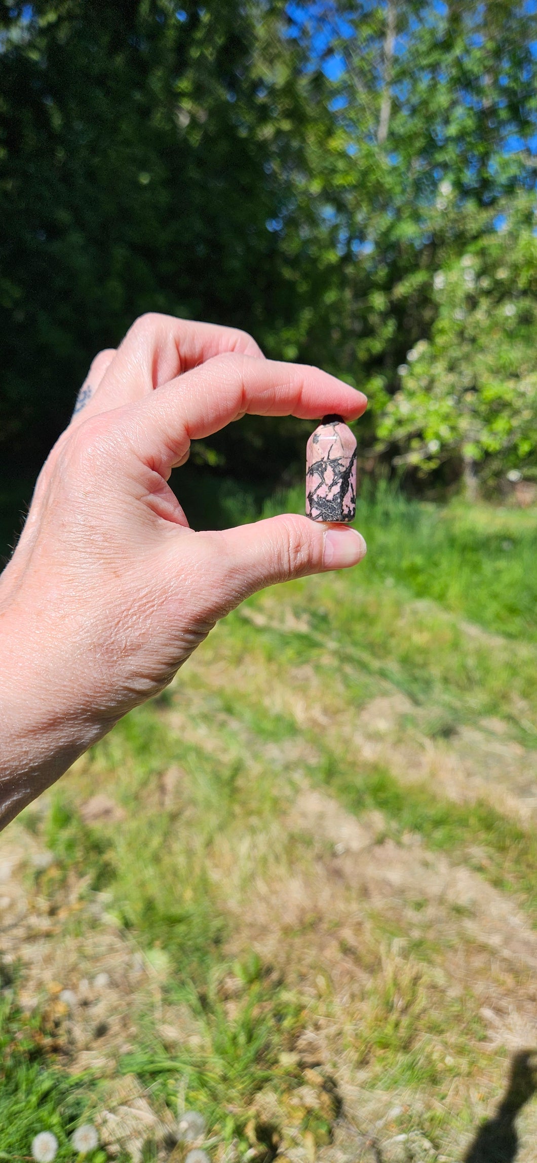 Rhodonite Mini Point