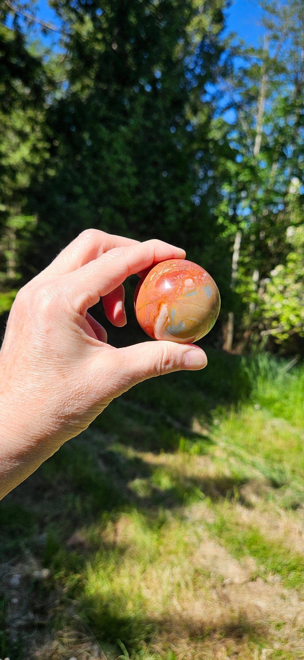 Polychrome Jasper Sphere