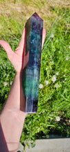 Load image into Gallery viewer, Rainbow Fluorite Tower
