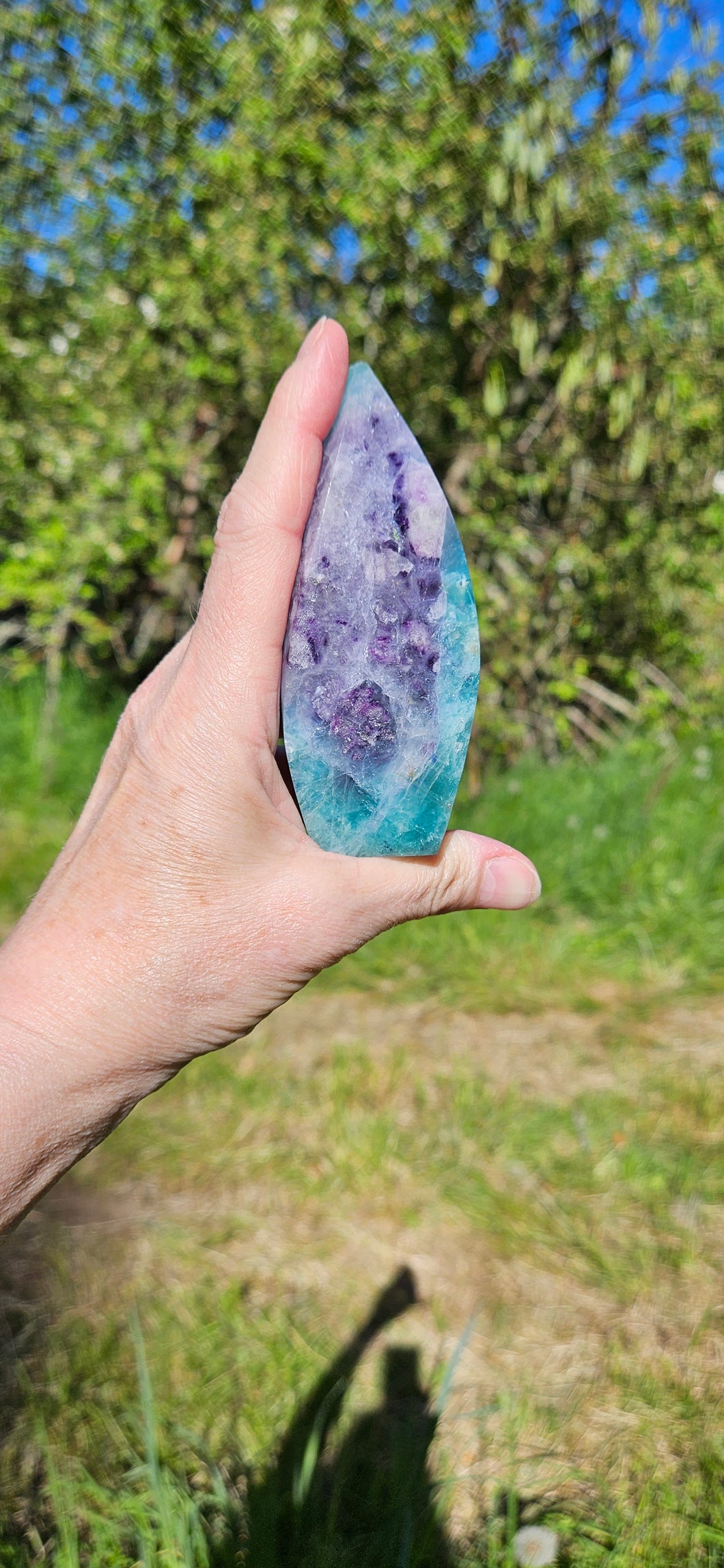 Rainbow Fluorite Twist