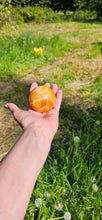 Load image into Gallery viewer, Orange Calcite Sphere
