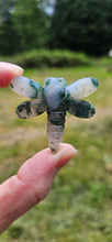 Load image into Gallery viewer, Moss Agate Dragonfly
