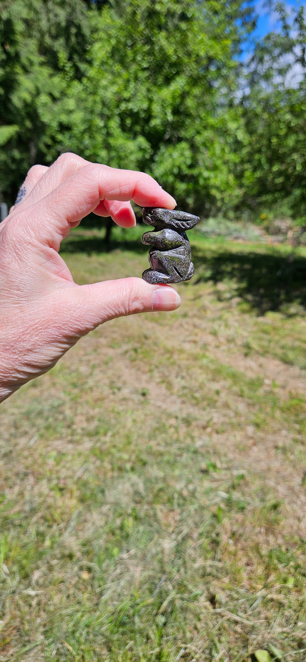 Dragon Blood Jasper Rabbit