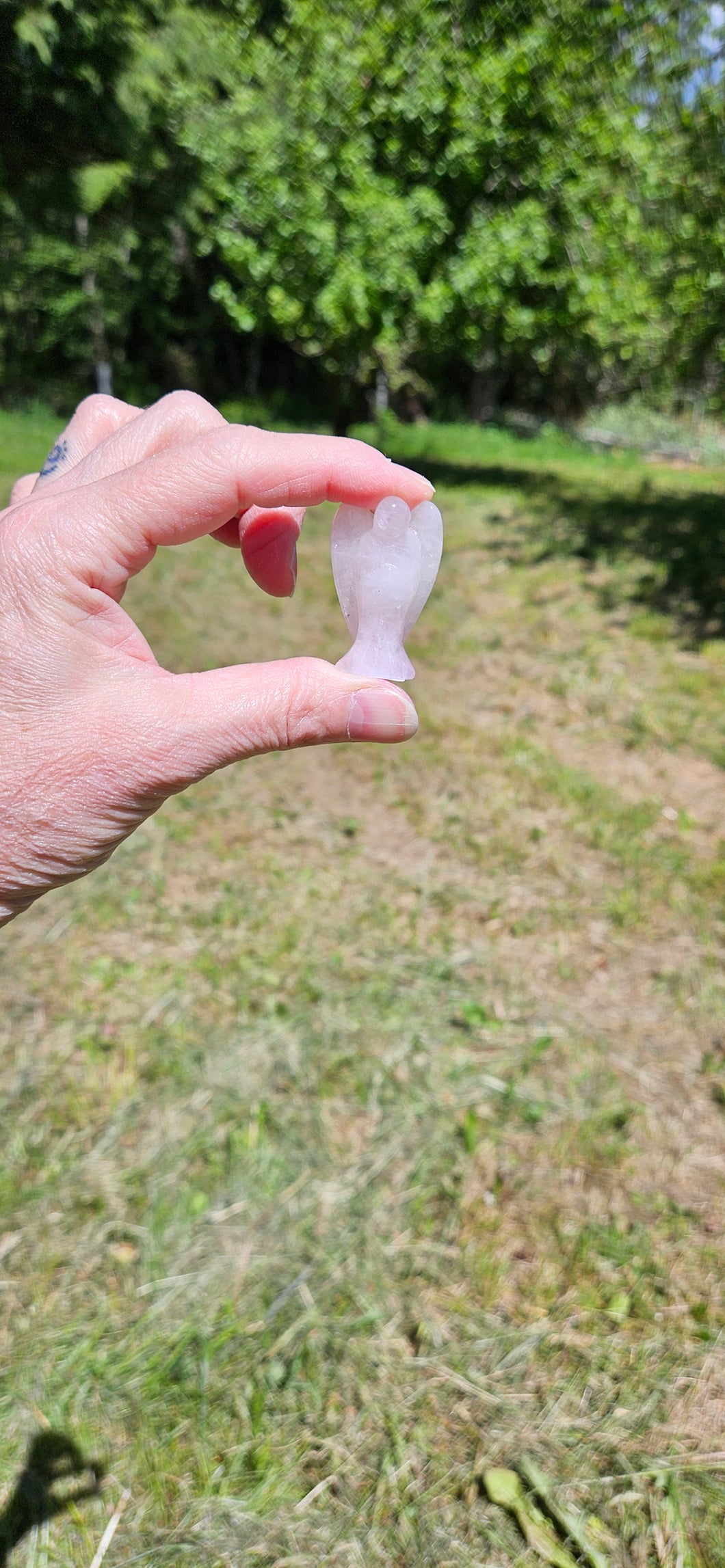 Rose Quartz Mini Angel