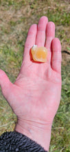 Load image into Gallery viewer, Orange Calcite Mini Snail
