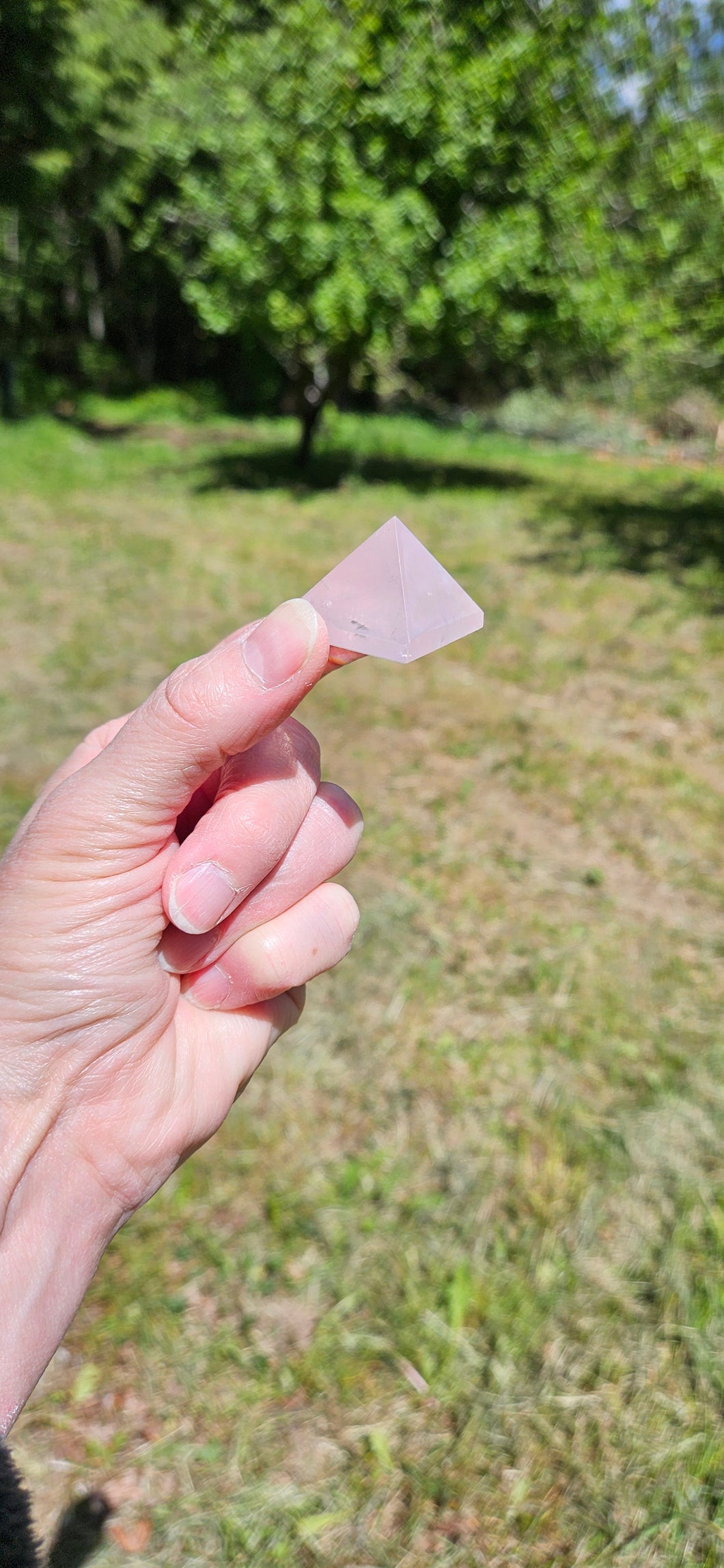 Rose Quartz Mini Pyramid