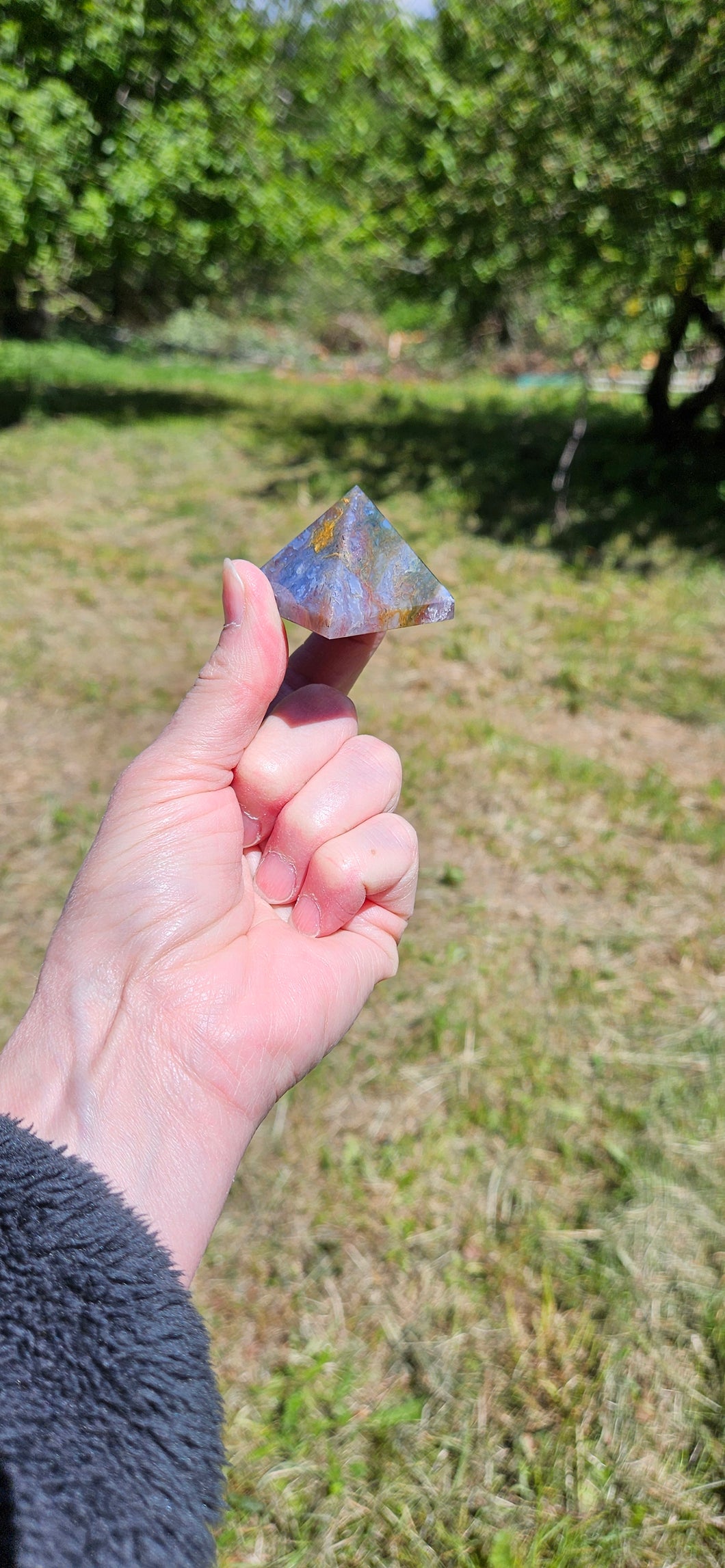 Ocean Jasper Mini Pyramid