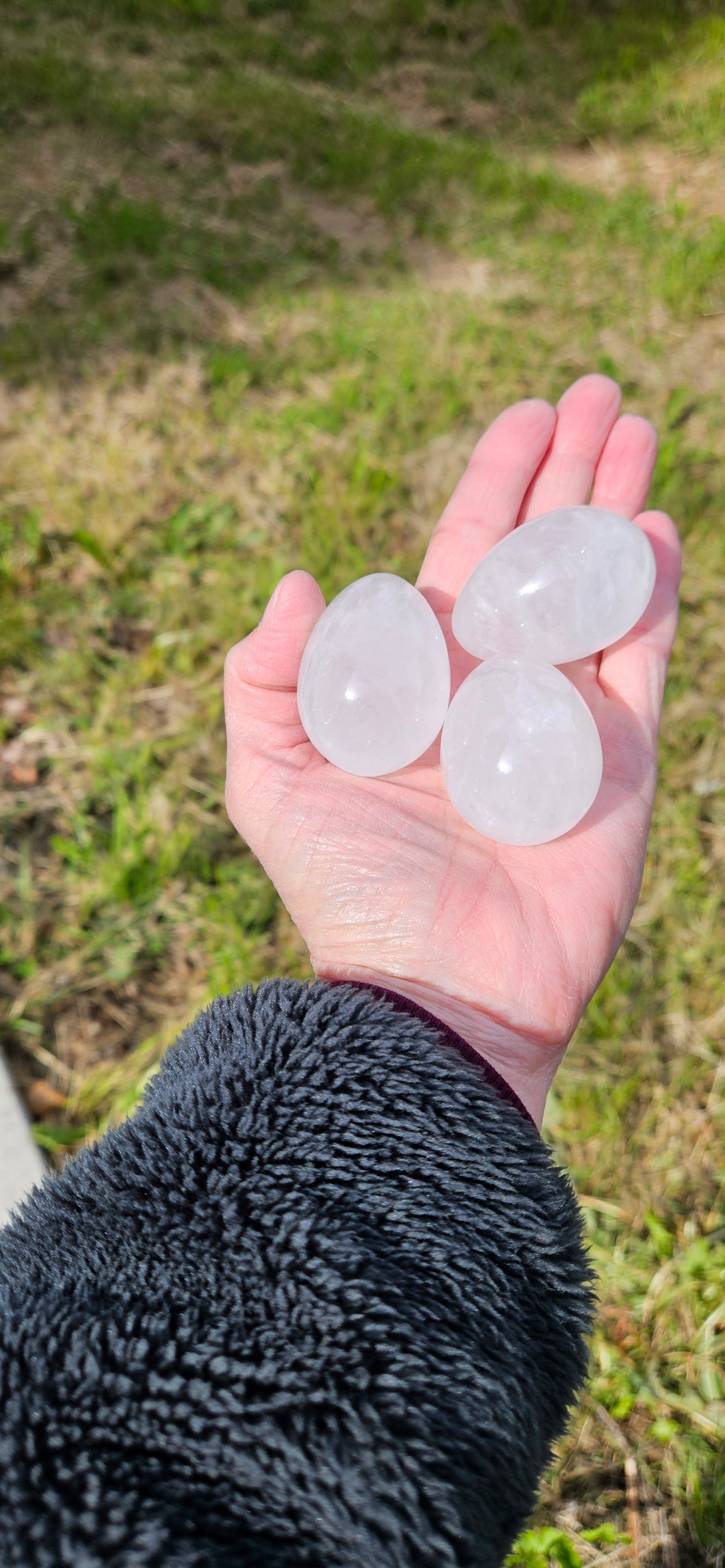 Clear Quartz Egg