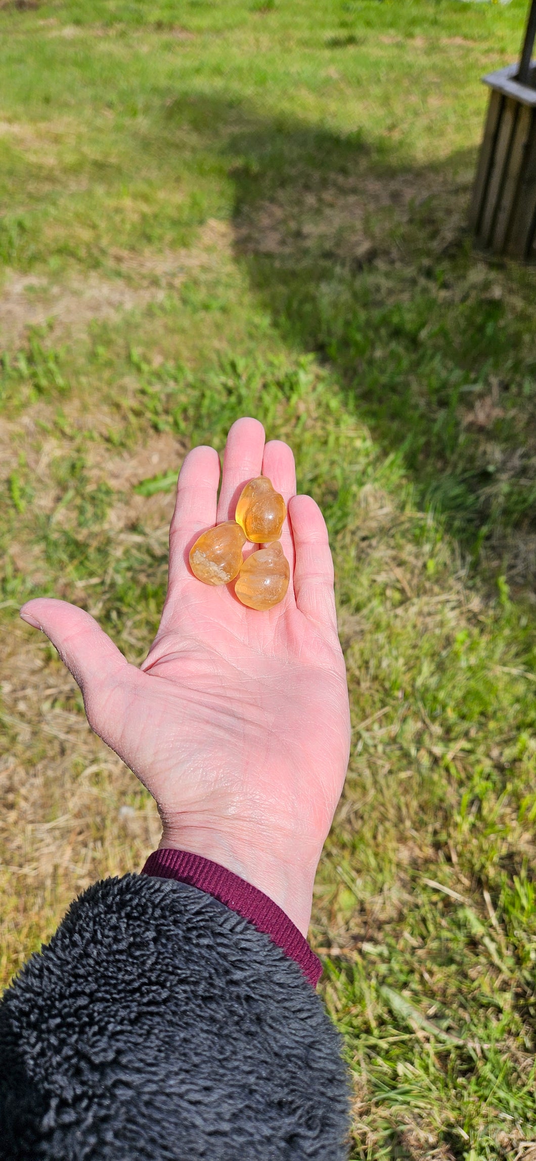 Yellow Fluorite Mini Flame