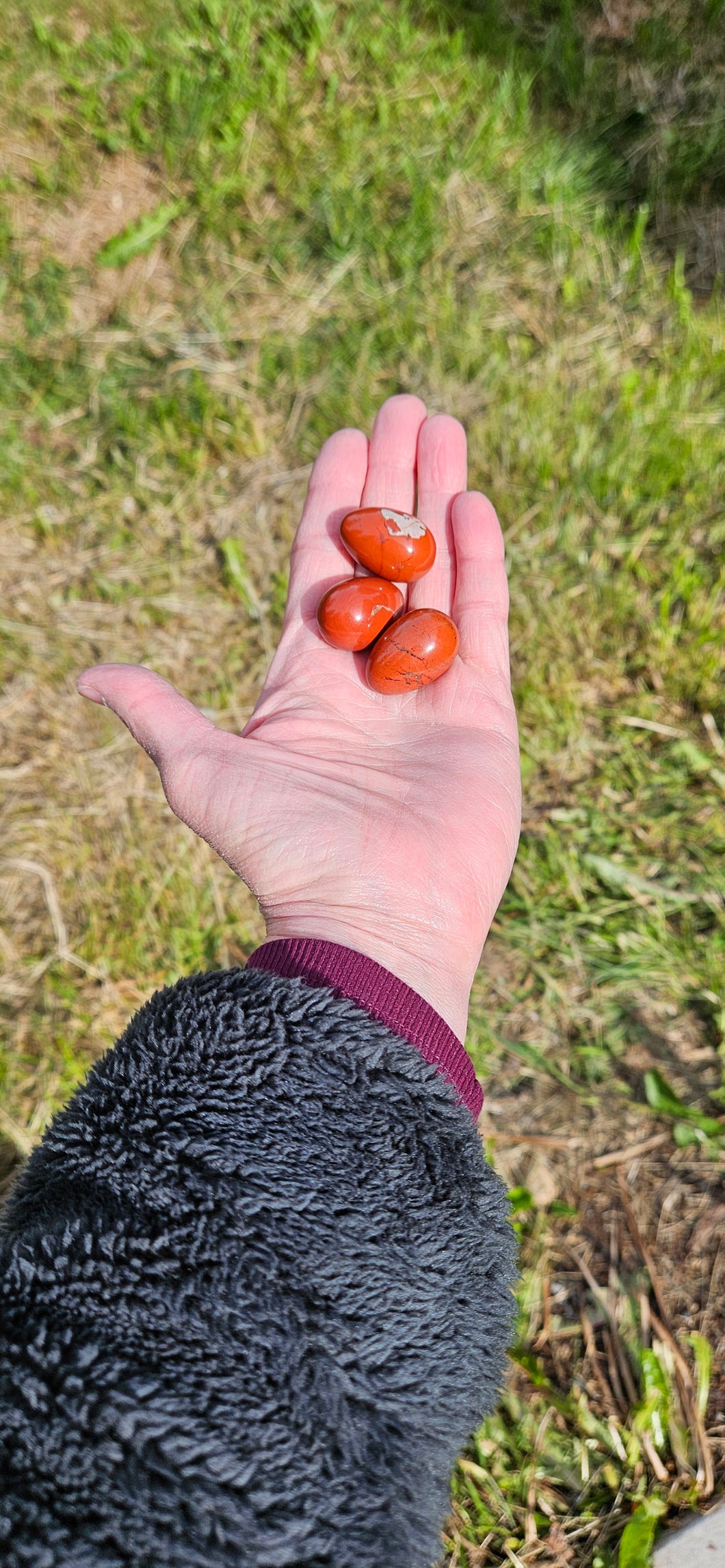 Red Jasper Mini Egg