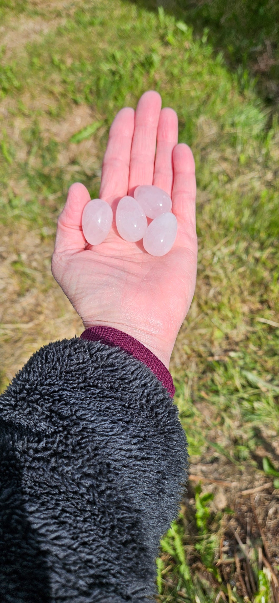 Rose Quartz Mini Egg