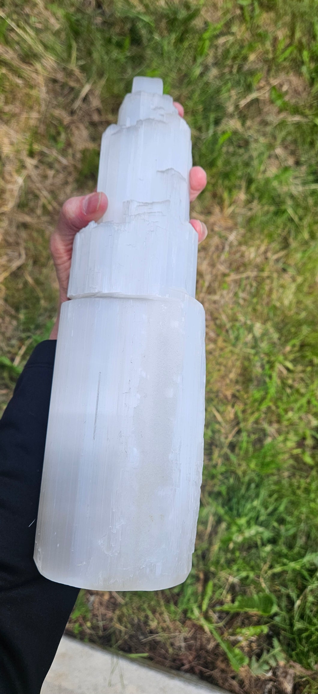 Selenite Lamp