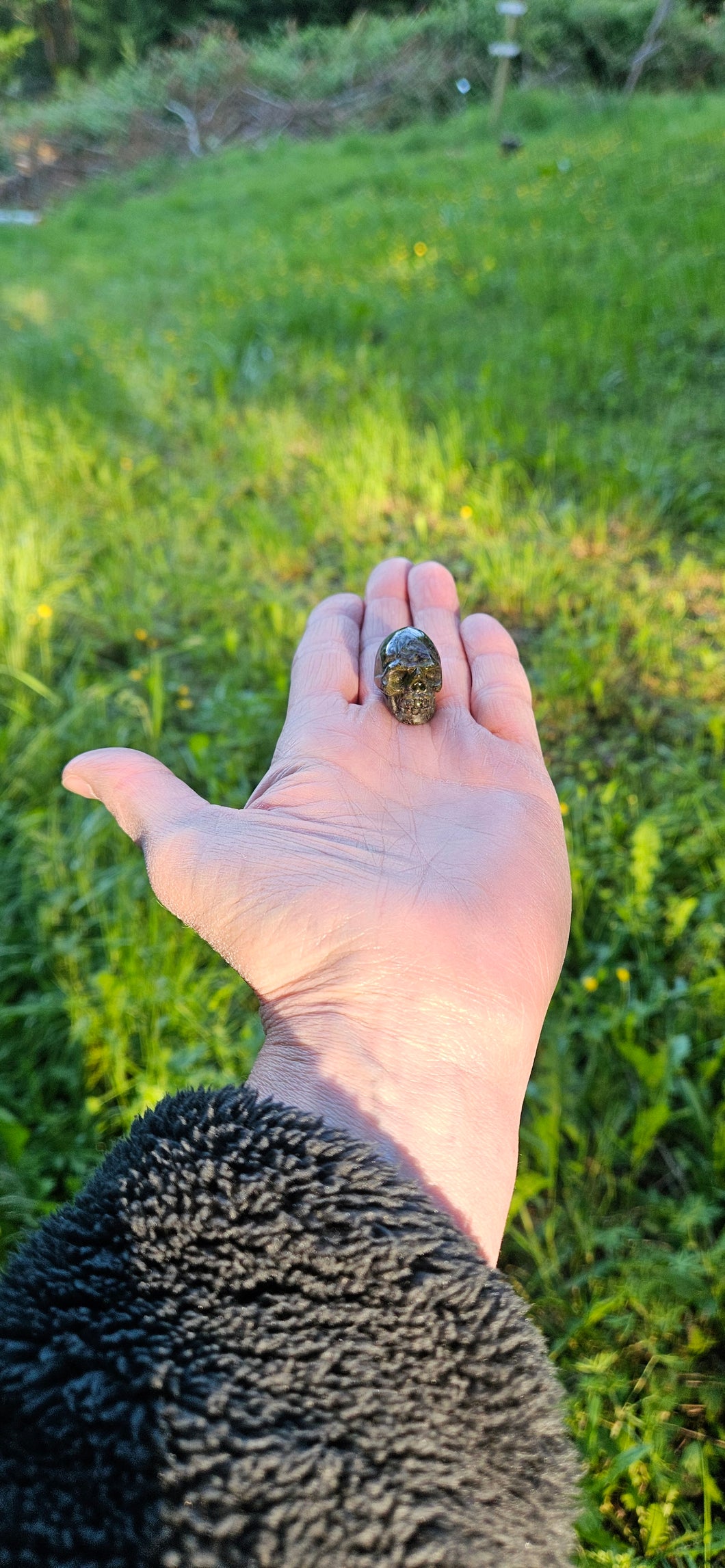 Dragon Blood Jasper Mini Skull