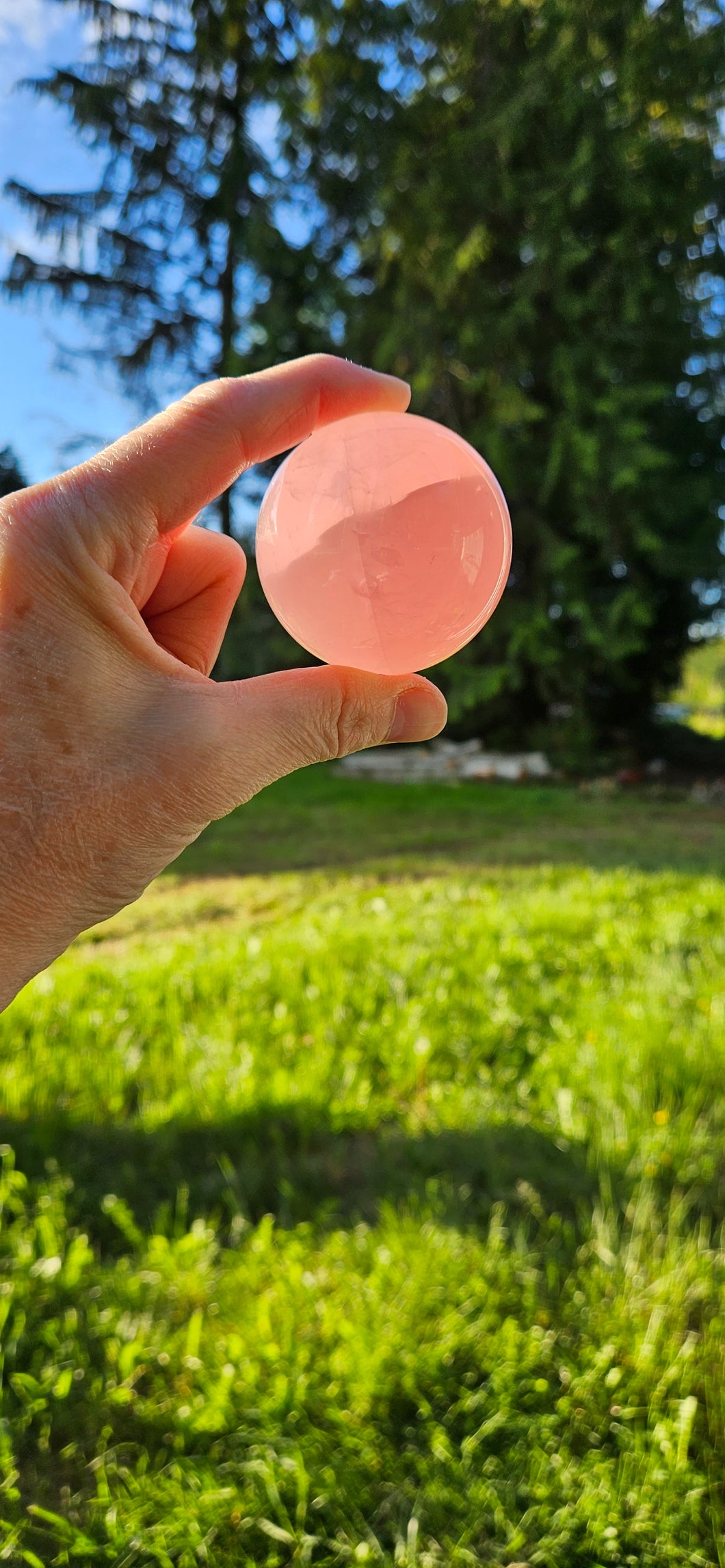 Rose Quartz Sphere