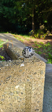 Load image into Gallery viewer, Snowflake Obsidian Sphere
