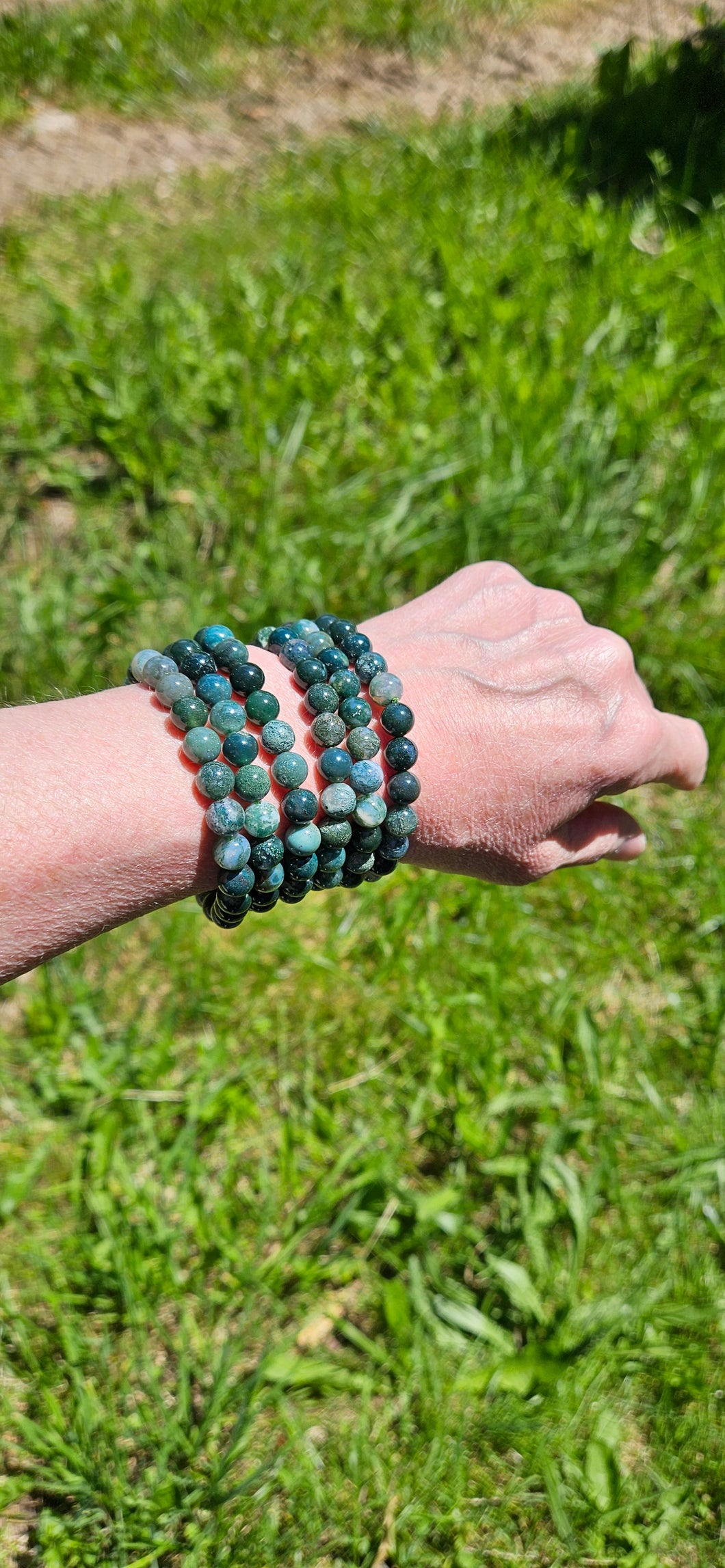 Moss Agate Bracelet