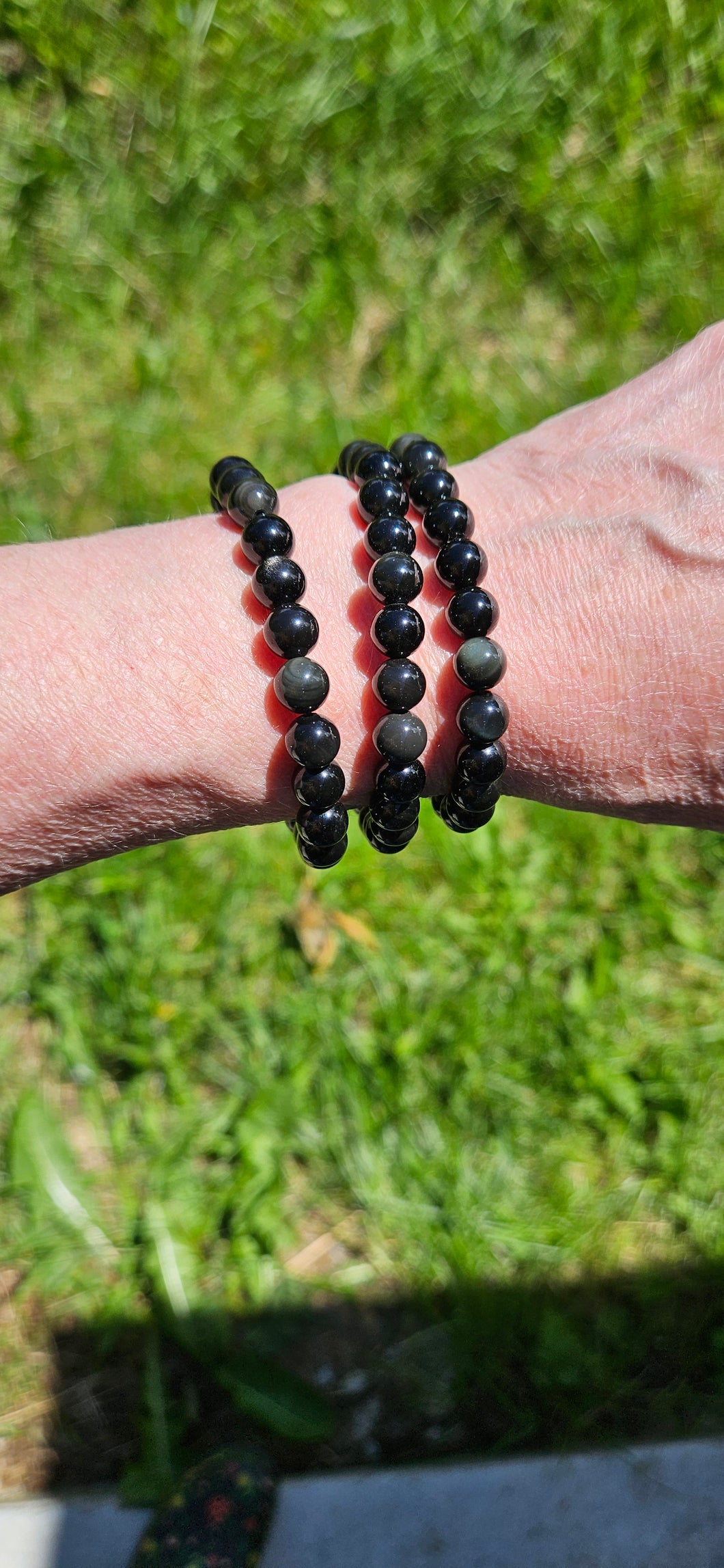 Rainbow Obsidian Bracelet