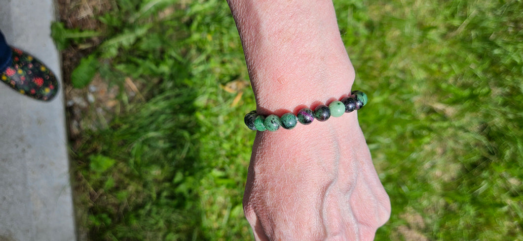 Ruby Zoisite Bracelet