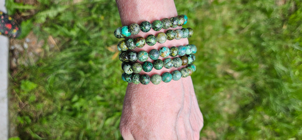 African Turquoise Bracelet