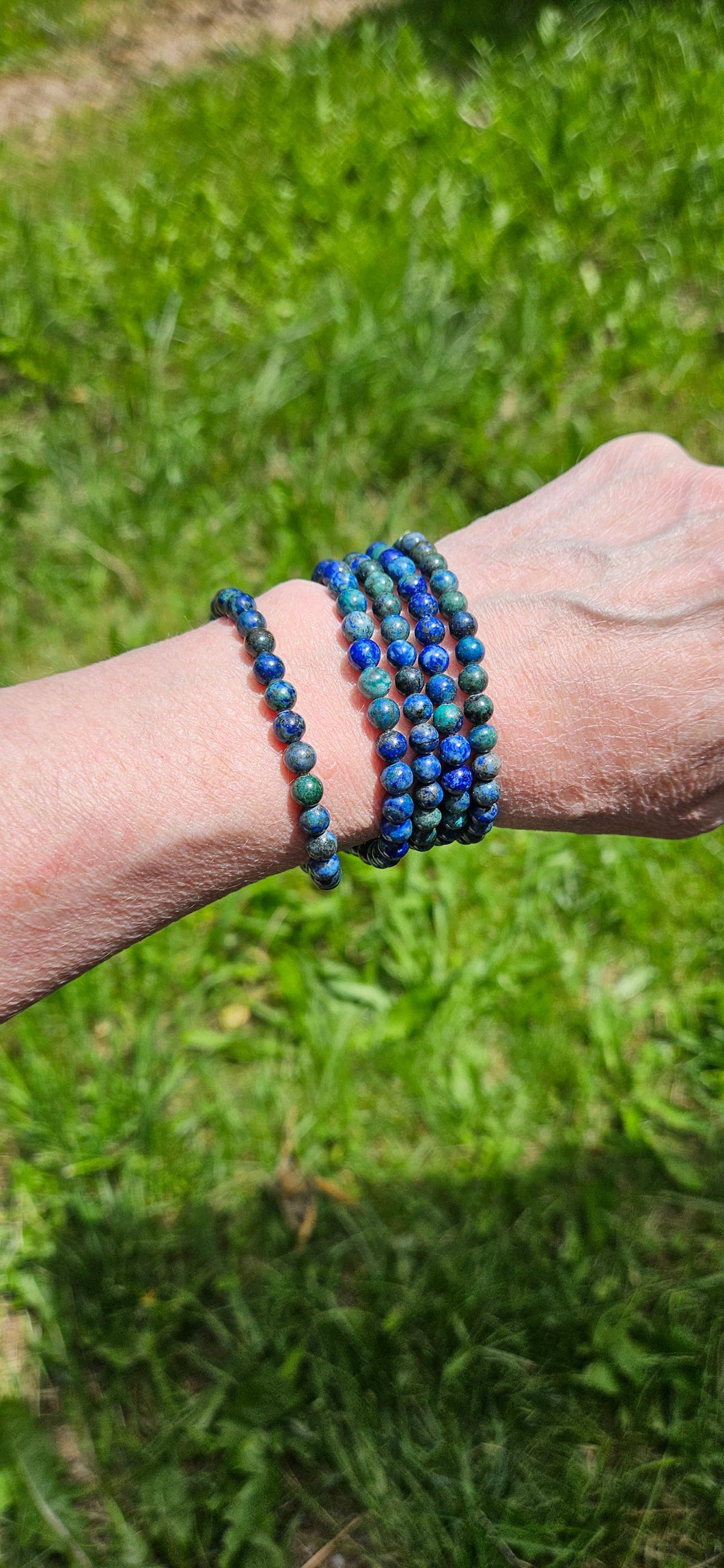 Azurite-Malachite Bracelet