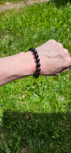 Load image into Gallery viewer, Black Tourmaline Bracelet 10 mm
