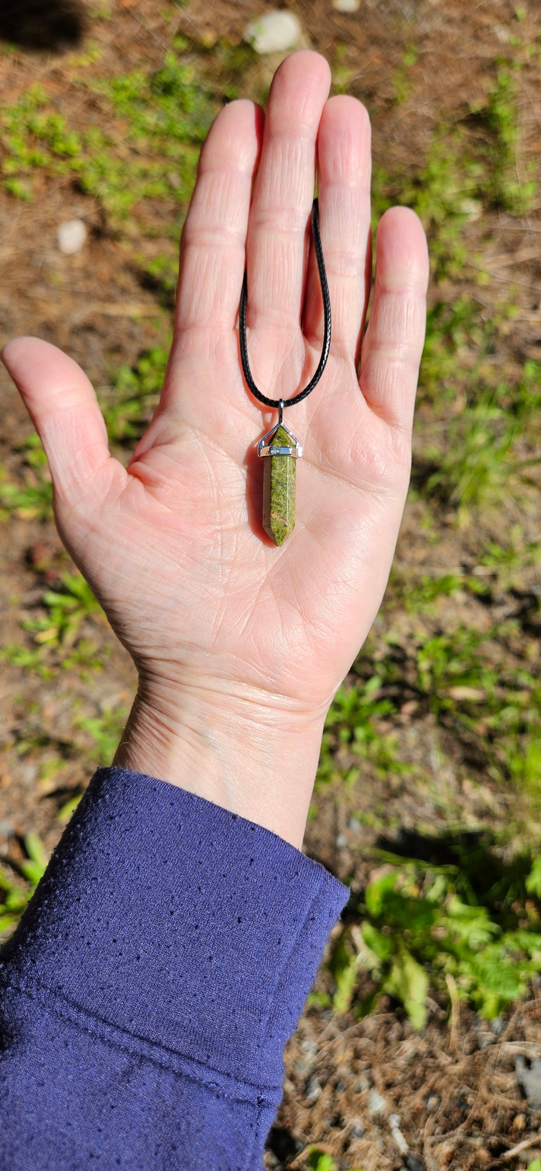 Unakite Pendant DT