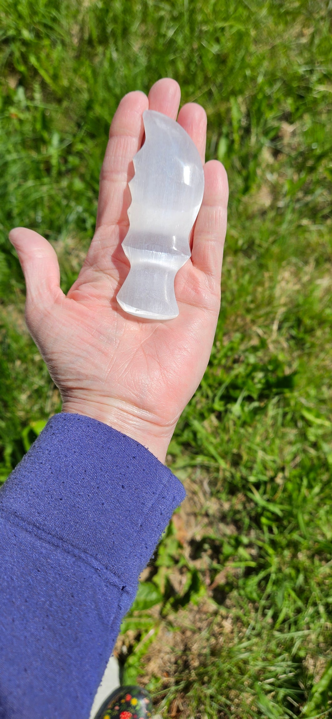 Selenite Mini Knife