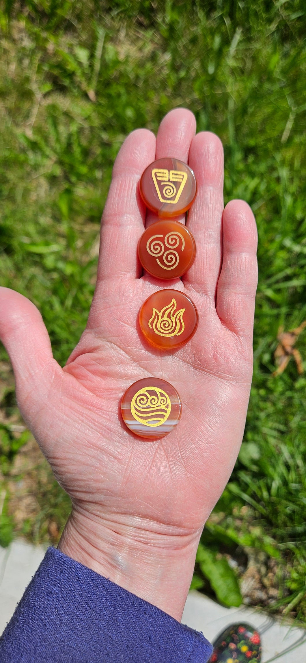 Carnelian Element Runes