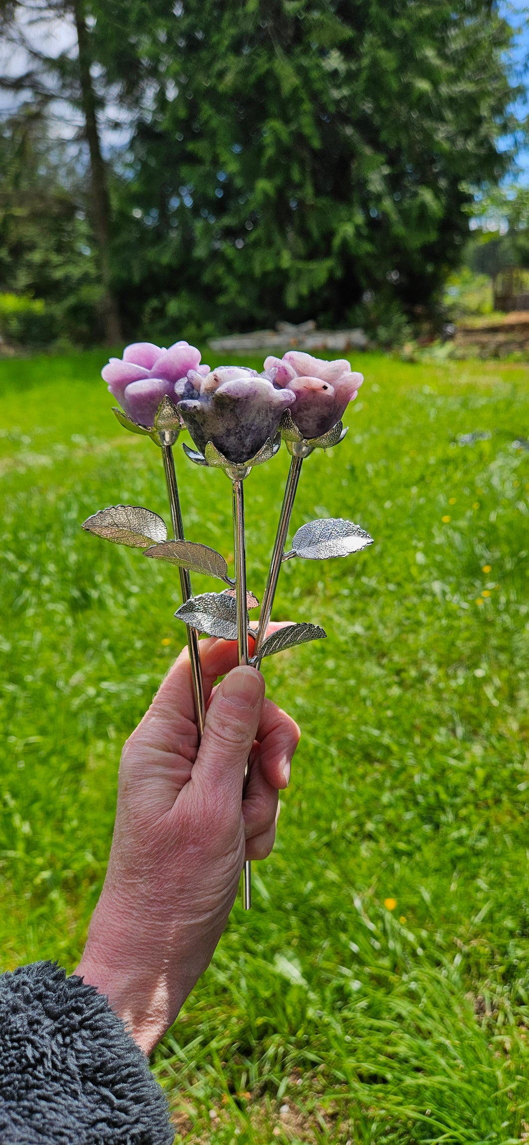 Lepidolite Rose