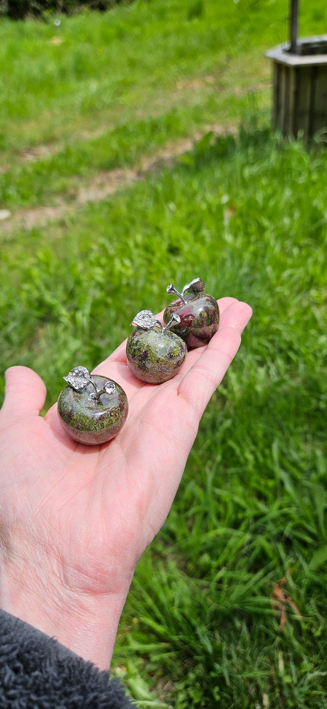 Dragon Blood Jasper Small Apple