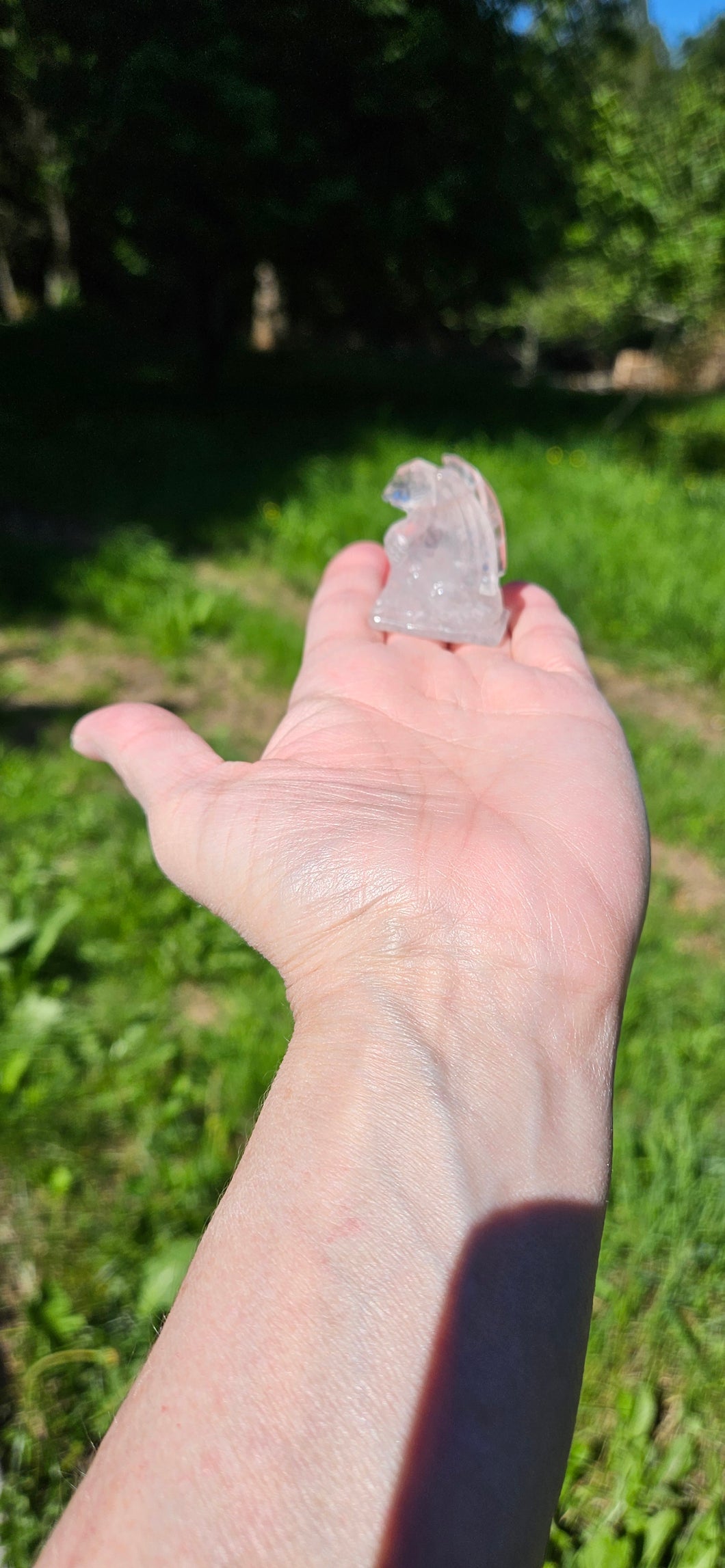 Clear Quartz Dragon