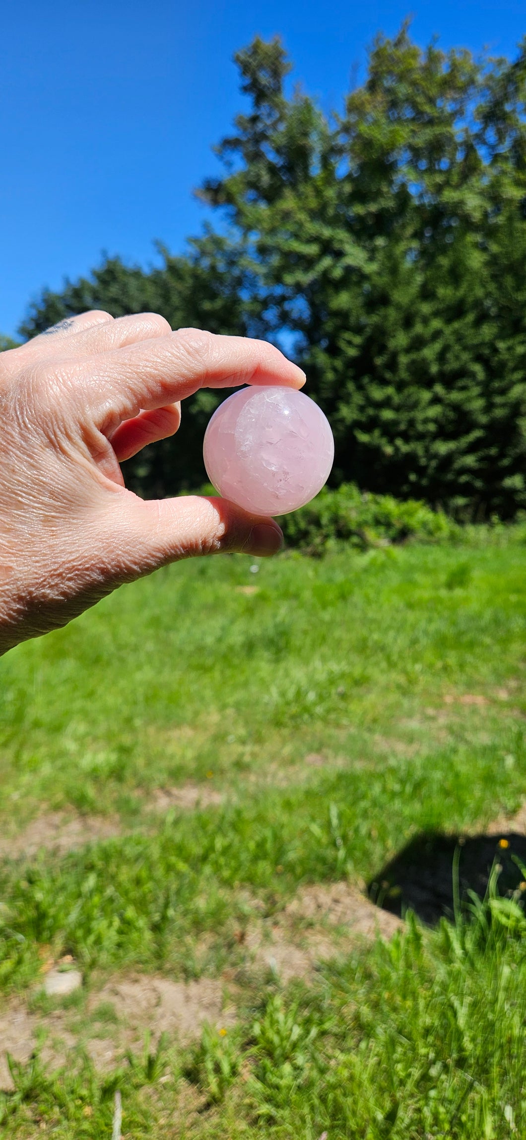 Rose Quartz Sphere