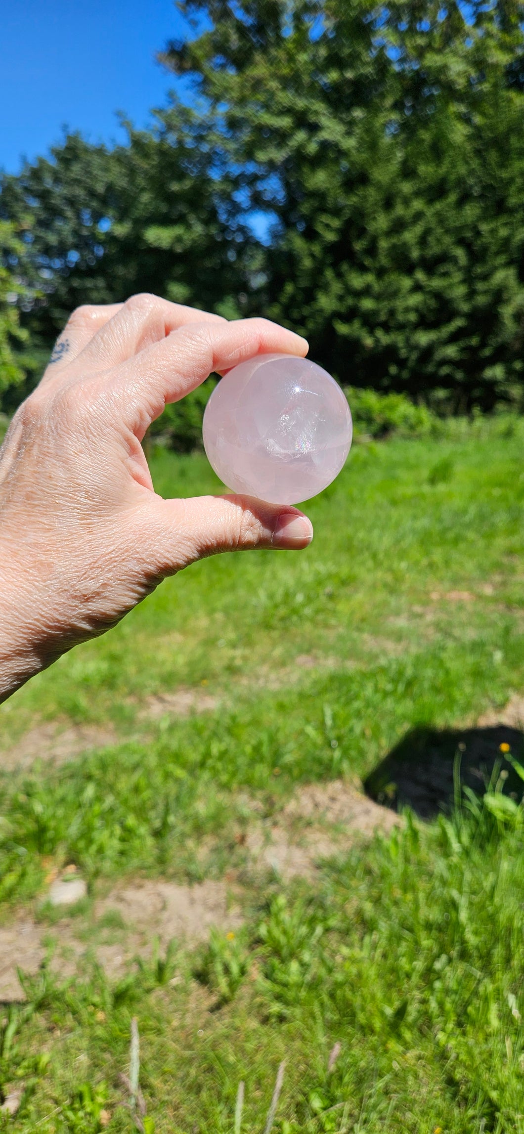 Rose Quartz Sphere