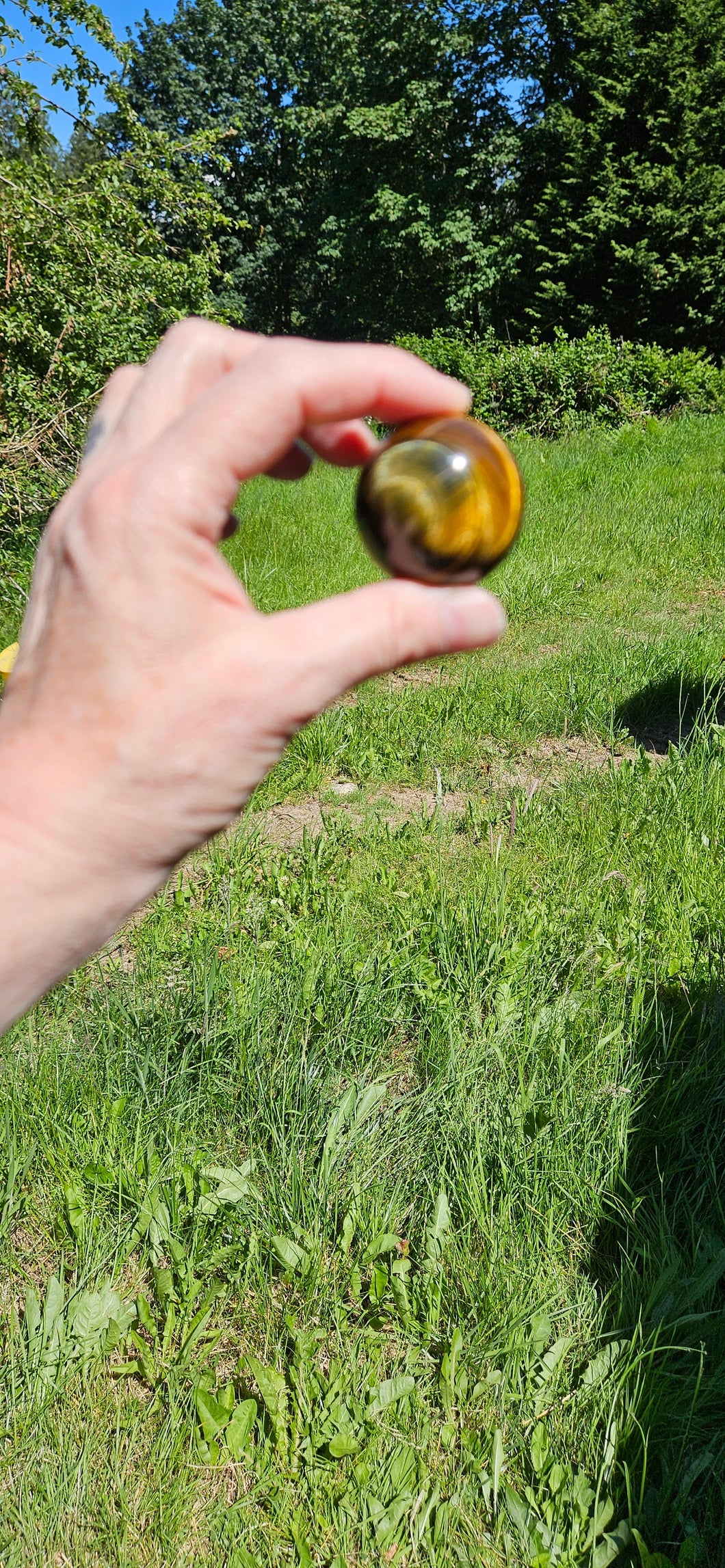 Tiger Eye Sphere