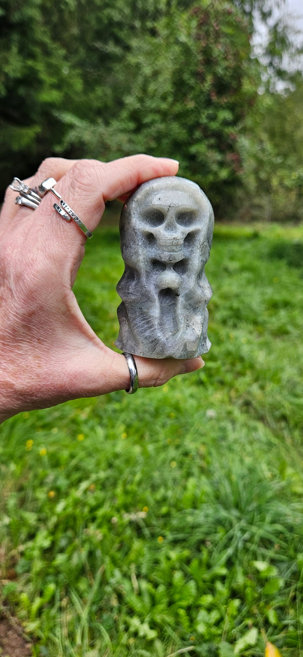 Labradorite Grim Reaper