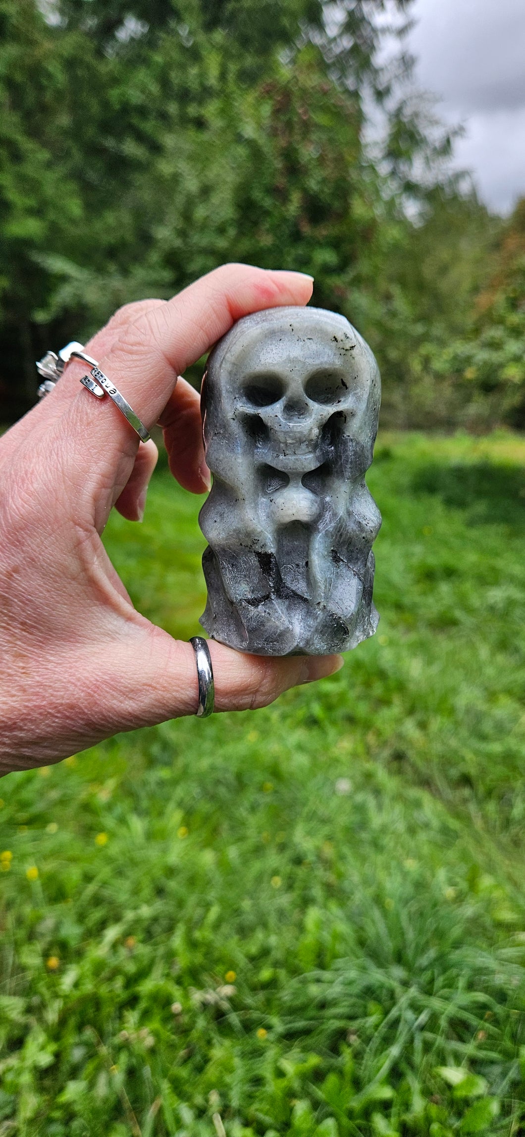 Labradorite Grim Reaper