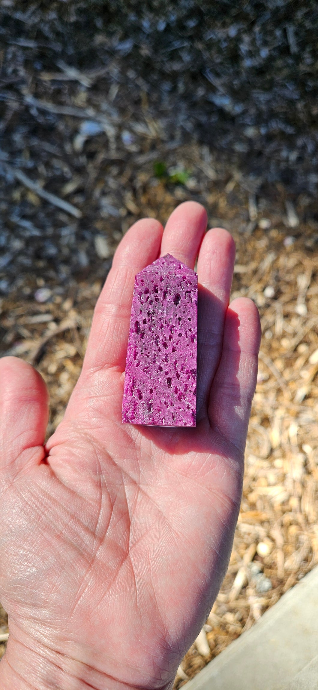 Honeycomb Ruby Point