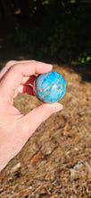 Load image into Gallery viewer, Blue Apatite Sphere
