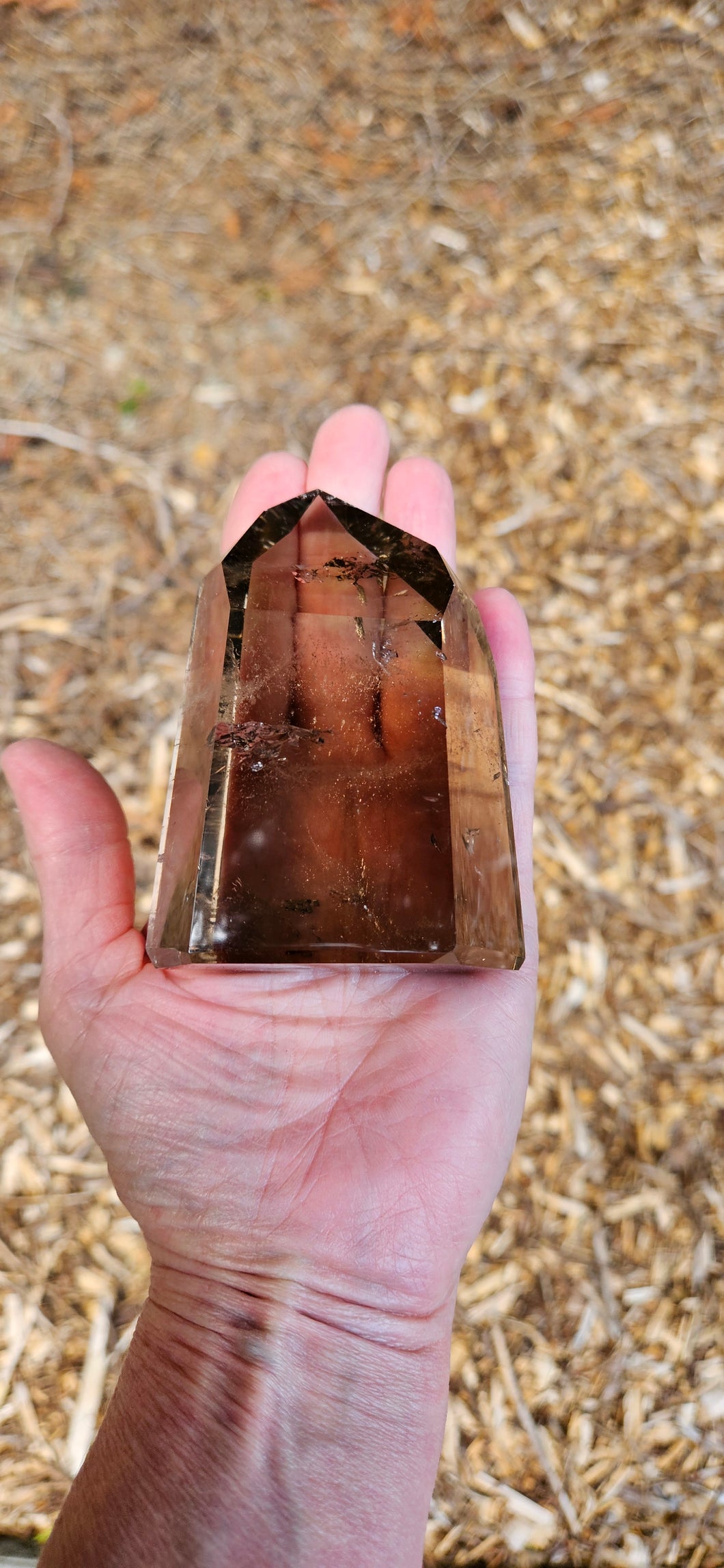 Smoky Quartz Tower