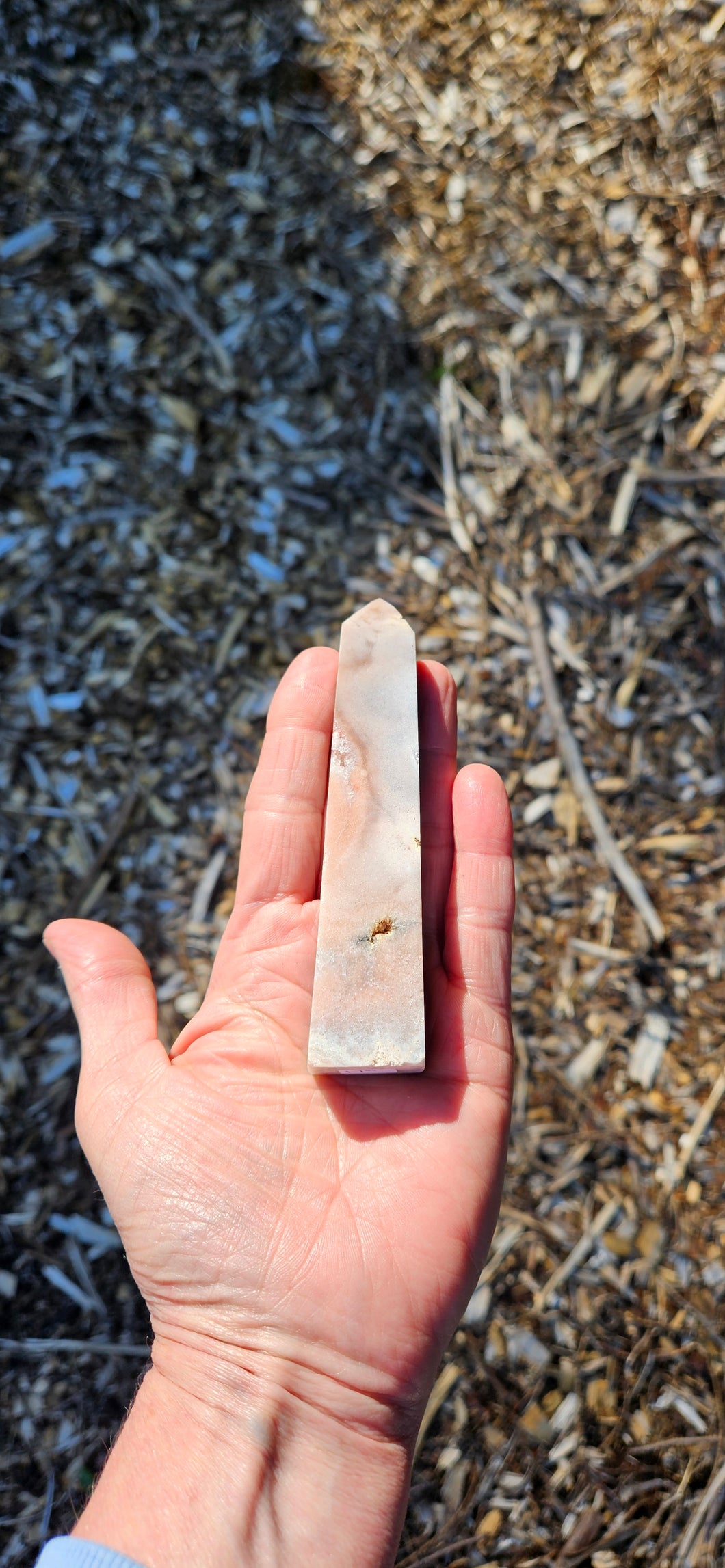 Pink Amethyst Point