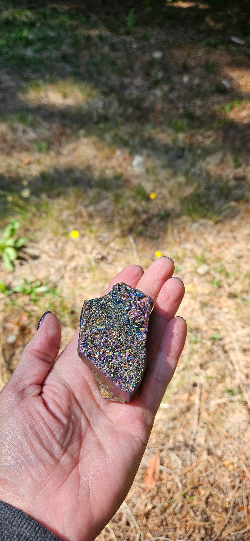 Titanium Amethyst  Freeform