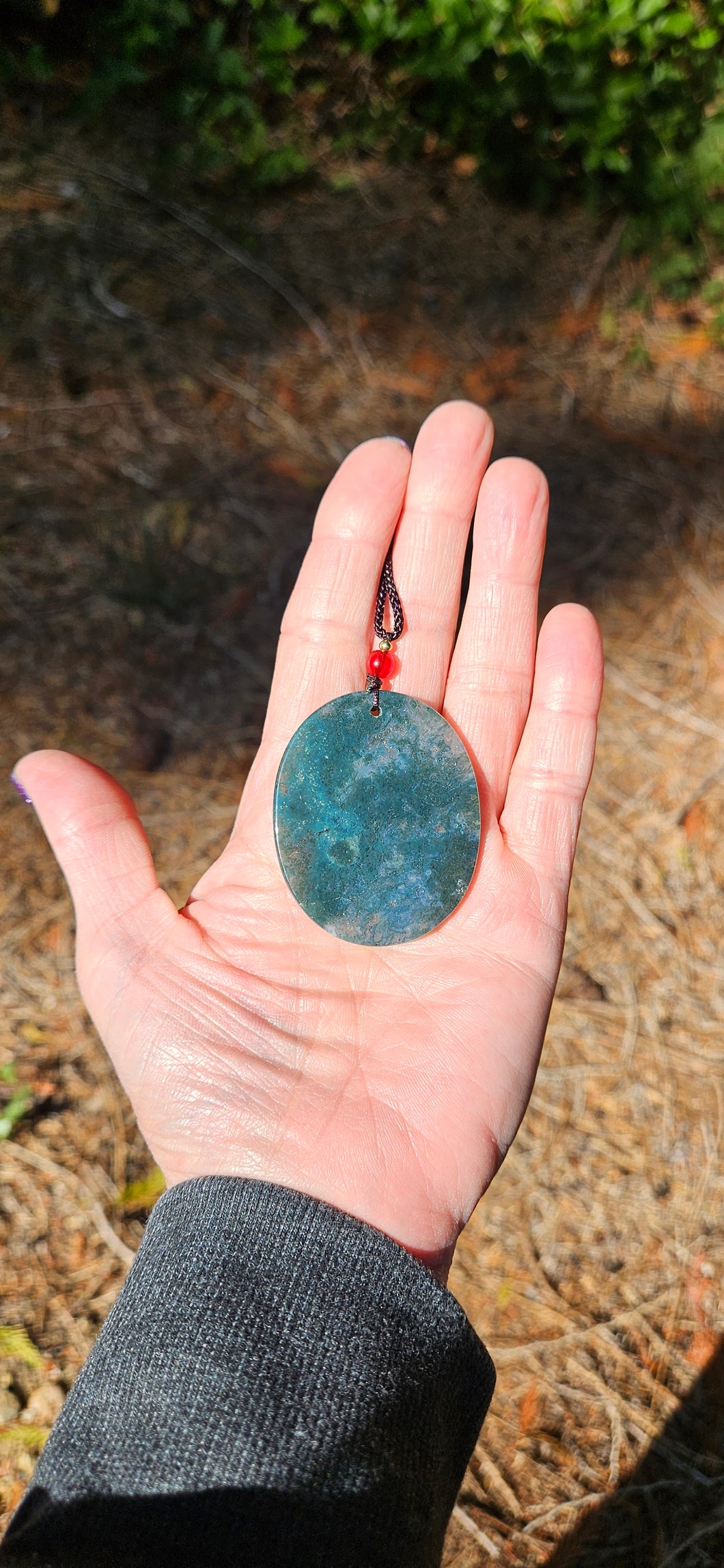 Moss Agate Necklace