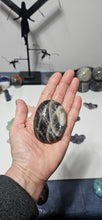 Load image into Gallery viewer, Black Moonstone Palm Stone
