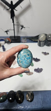 Load image into Gallery viewer, Blue Apatite Palm Stone

