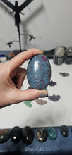 Load image into Gallery viewer, Ruby and Kyanite Palm Stone
