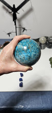 Load image into Gallery viewer, Blue Apatite Sphere
