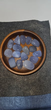Load image into Gallery viewer, Blue Chalcedony Tumble Stones
