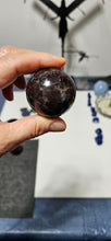 Load image into Gallery viewer, Garnet in Arfvedsonite Sphere
