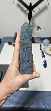 Load image into Gallery viewer, Ruby Fuchsite Kyanite Tower
