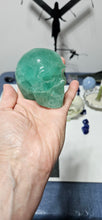 Load image into Gallery viewer, Green Fluorite Skull
